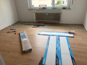 Photo de galerie - Pose de parquet - Revêtement de sol