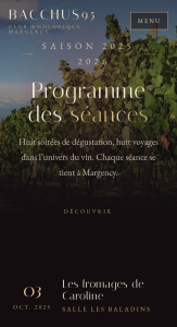 Photo de galerie - Mise à jour Site Bacchus95 V2
