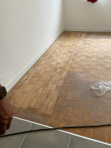 Photo de galerie - Pose de parquet - Revêtement de sol