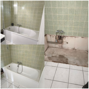 Photo de galerie - Changement de baignoire 