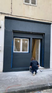 Photo de galerie - Enduits et mise en peinture d’une façade 