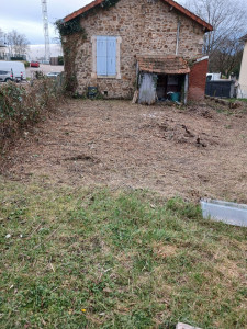 Photo de galerie - Defrichage cours roncier