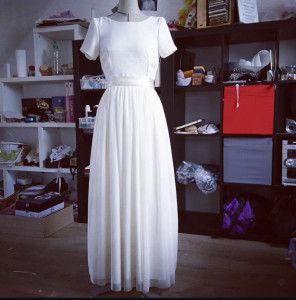 Photo de galerie - Robe de mariée sur mesure

