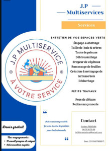 Photo de galerie - J.p multiservice 