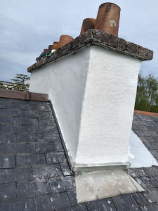 Photo de galerie - Peinture cheminée