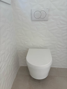 Photo de galerie - Pose wc geberit