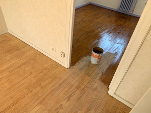 Photo de galerie - Pose de parquet - Revêtement de sol