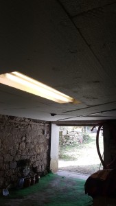 Photo de galerie - Isolation de cave et garage avec bloc de polystyrène .