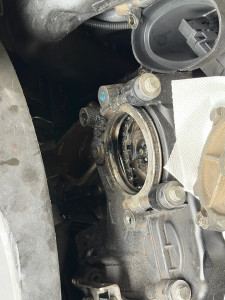 Photo de galerie - Changement pompe à eau bmw