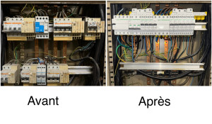 Photo de galerie - Reconfiguration de tableau électrique 