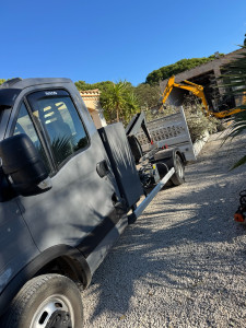 Photo de galerie - Enlèvement de déchets verts