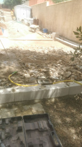 Photo de galerie - Creation d une terrasse béton 