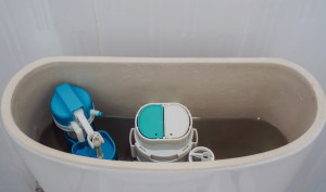 Photo de galerie - Changement système chasse d’eau / pose d’un robinet mitigeur 