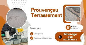 Photo de galerie - Mise en place de pavés