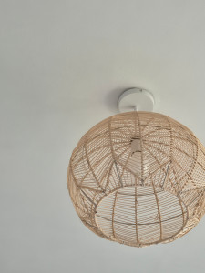 Photo de galerie - Pose d'un lustre 