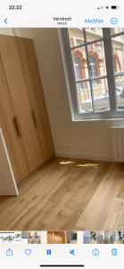 Photo de galerie - Pose d’un parquet stratifié 