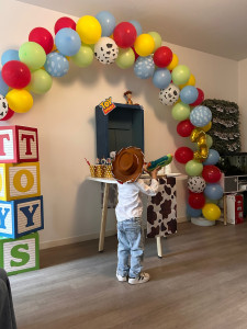 Photo de galerie - Décoration d’anniversaire à thème 