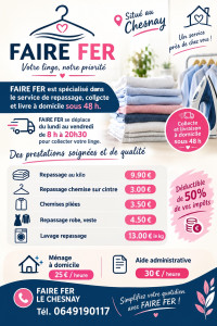 Photo de galerie - Collecte de linge , ménage , aide administrative 