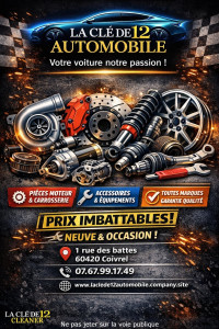 Photo de galerie - Besoin de pièces neuf ou d’occasion, contactez-nous