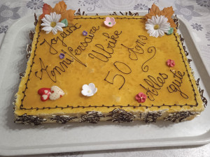 Photo de galerie - Gâteau exotique pour un anniversaire 
