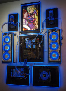 Photo de galerie - PC mural ! rendu très joli