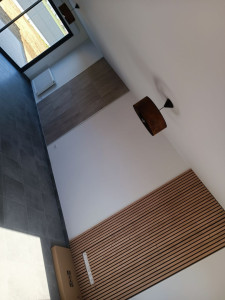 Photo de galerie - Peinture + pose de tasseaux 