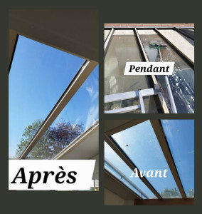 Photo de galerie - Nettoyage de toit sur extension