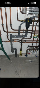 Photo de galerie - Installation d’une pompe à chaleur, le réseau