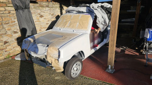 Photo de galerie - Peinture apres , brillant direct, base mastic,  antico,  raptor...