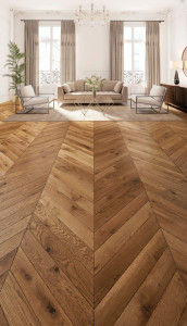 Photo de galerie - Pose de parquet - Revêtement de sol