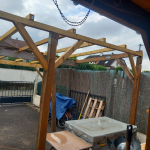 Photo de galerie - Montage  de carport 