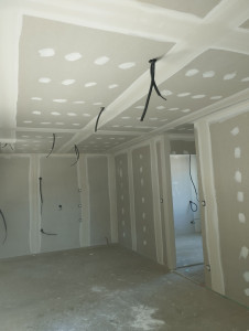 Photo de galerie - Bande a joint et ponçage 