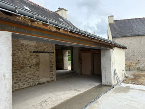 Photo de galerie - Pose d’un IPN 5,50m