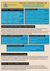 Photo de galerie - Détails des prestations