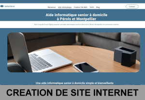 Photo de galerie - Création site internet