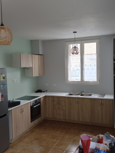 Photo de galerie - Montage d'une nouvelle cuisine 