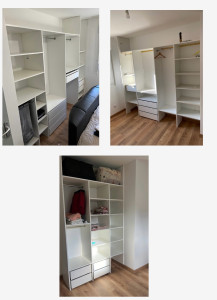 Photo de galerie - Fabrication dressing sur mesure 