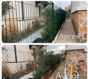 Photo de galerie - Clôture rigide