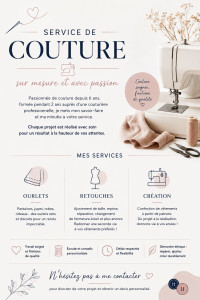 Photo de galerie - Service de couture 