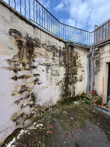 Photo de galerie - Réparation mur (photo avant)