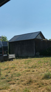 Photo de galerie - APRÈS 
le client et satisfait nouvelle couverture
bac acier anticondsation.
