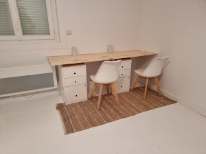 Photo de galerie - Réalisation d un bureau.