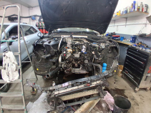 Photo de galerie - Fuite d'huile sur carter central
Audi Q5 RS