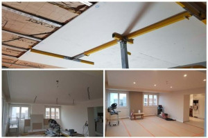 Photo de galerie - Plâtrerie - Murs - Plafonds