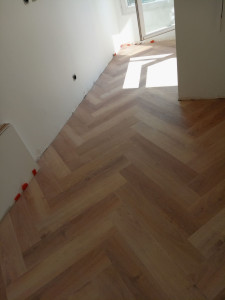 Photo de galerie - Pose de parquet - Revêtement de sol