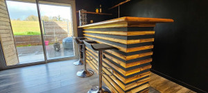 Photo de galerie - Création d’un bar