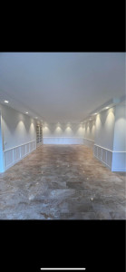 Photo de galerie - Pose de baguette decoratif et peinture