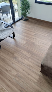 Photo de galerie - Parquet posé chez moi lors de ma dernière auto rénovation 