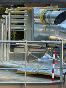 Photo de galerie - Installation centrale de traitement d’air avec régulation température et maîtrise de l’hygrométrie 