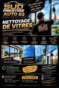 Photo de galerie - Nettoyage vitre 
